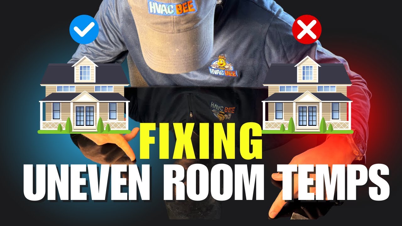 Fixing Uneven Room Temperatures - Inconsistent Room Temperatures from HVAC