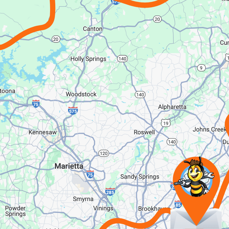 HVAC Bee HVAC Contractor Service Areas