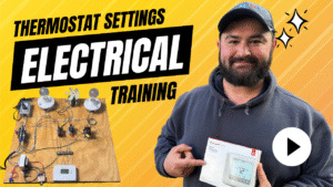 Thermostat Settings HVAC Electrical Training Thumb